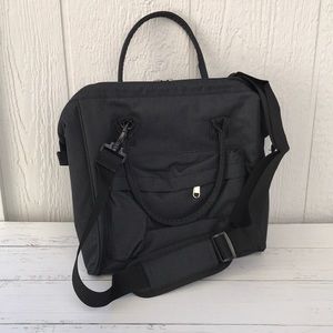 *New* Black Insulated Lunch Bag + Shoulder Strap